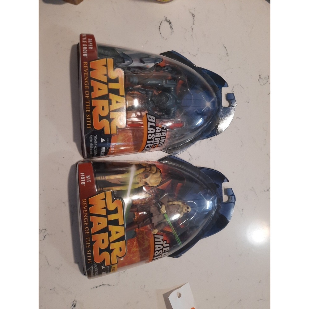 Hasbro Star Wars Revenge of the Sith Kit Fristo #22 & Super Battle Droid #4